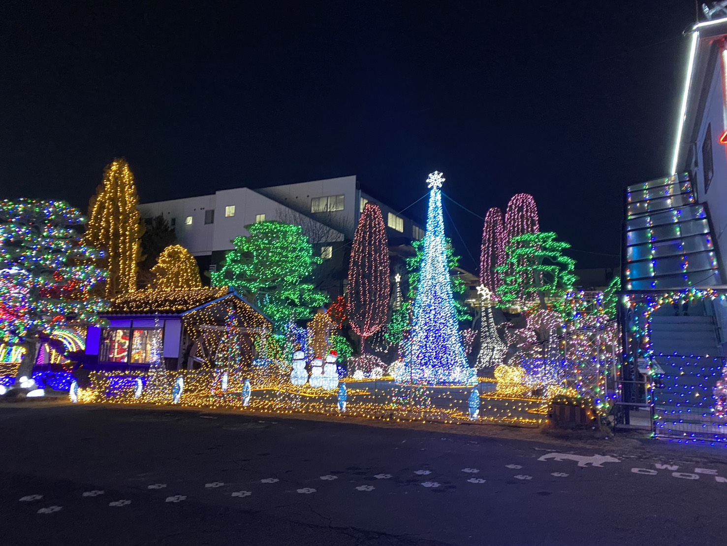 東御市イルミネーション イルミネーション エクステリアマート2025