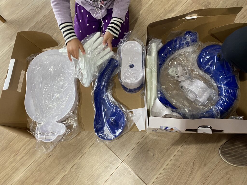 流しそうめん スライダーそうめん ウォータースライダーダブルスクリュー流しそうめん